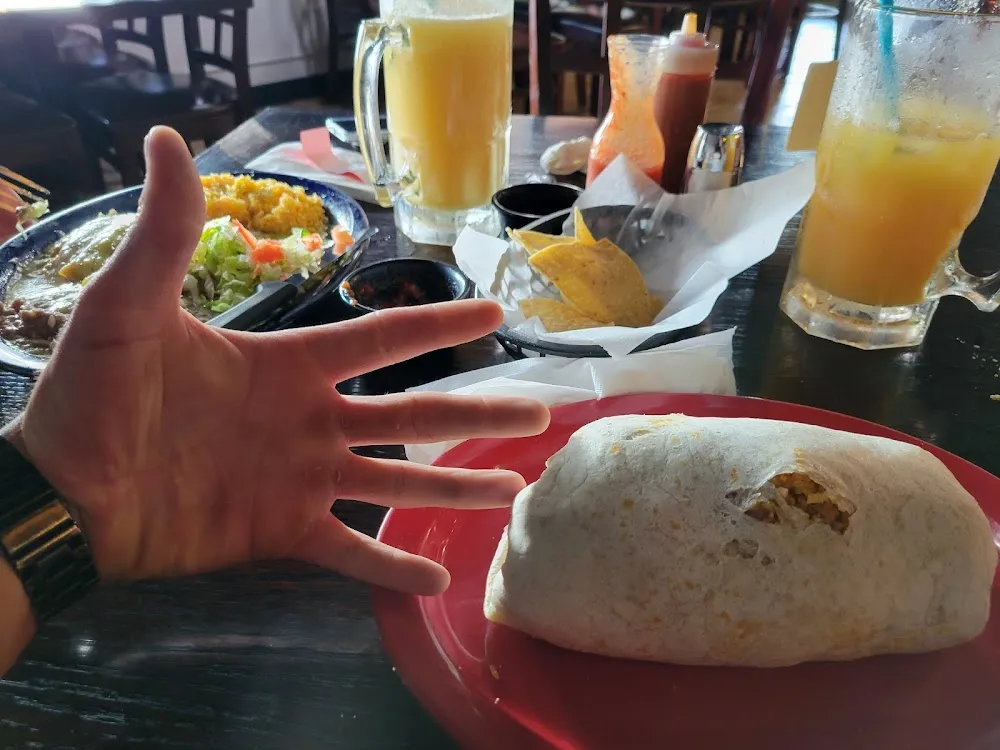 Beef Tongue Burrito Supremo