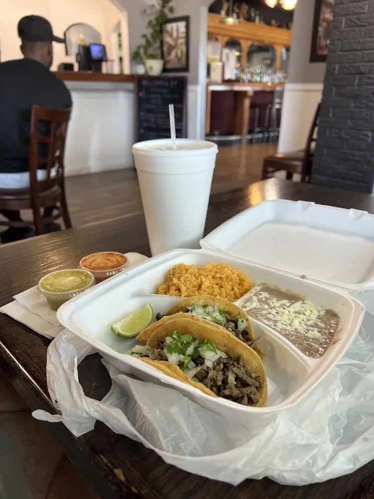 Carne Asada Taco Plate