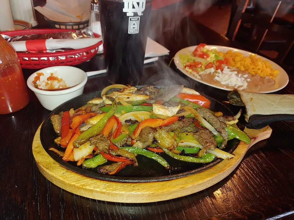 Chicken and Steak Fajitas